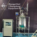 Laboratory reactor with jacketed heating cooling system